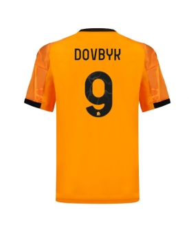 AS Roma Artem Dovbyk #9 Maglia Gara Trasferta Repliche 2025-26 Maniche Corte